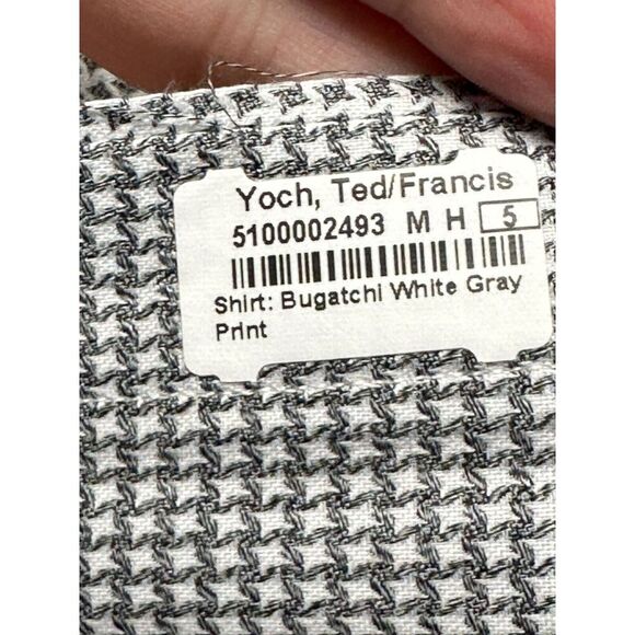 BUGATCHI Mens Classic Fit Classic Blue Point Collar Long Sleeve Shirt XL NWOT - Picture 4 of 7